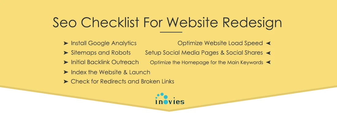 seo checklist for website redesign