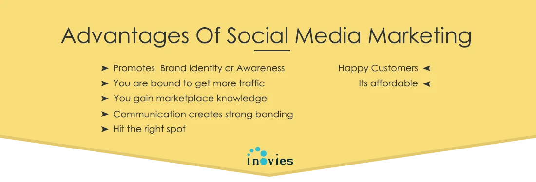 advantages of social media marketing