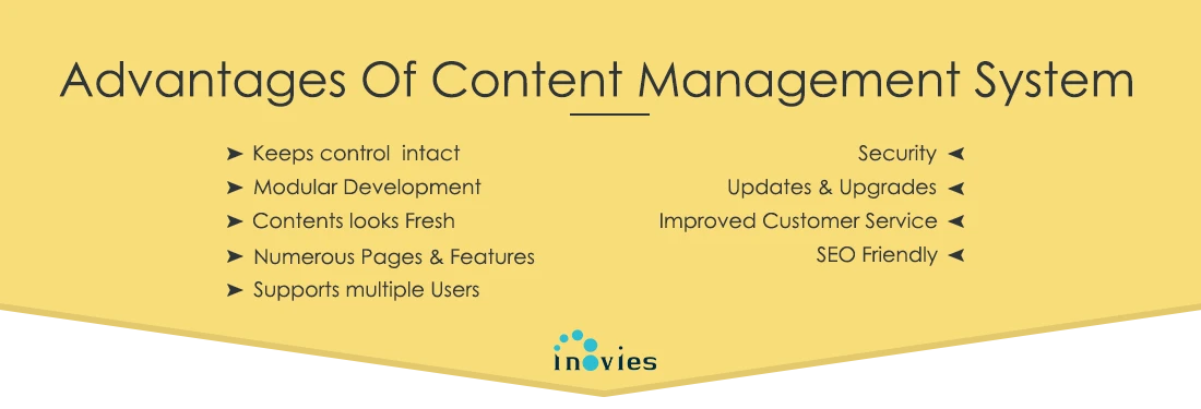  advantages of content management system