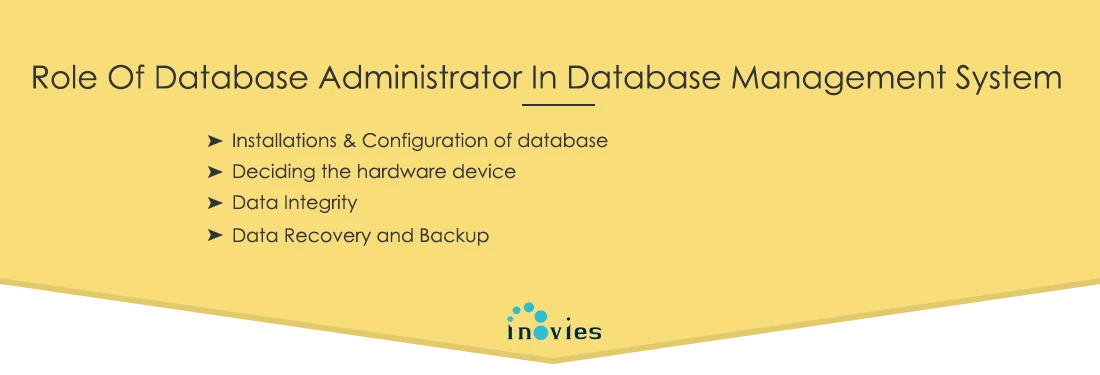 role of database administrator in database management system