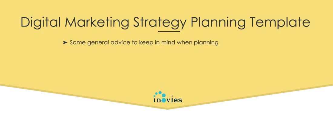  digital marketing strategy planning template