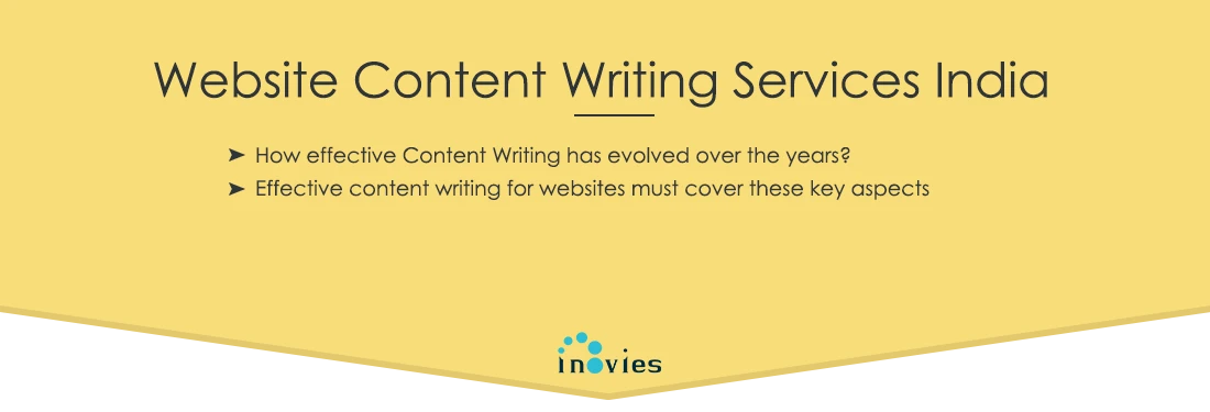 website content writing services india