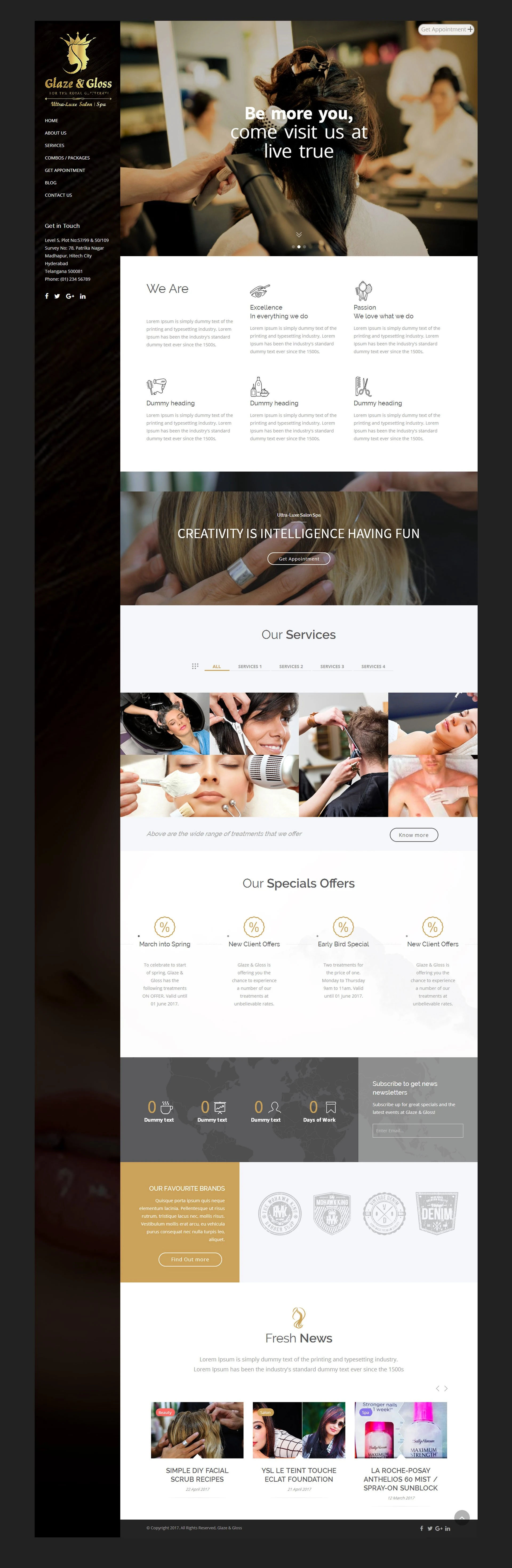 block75 - inovies web design and development company portfolio