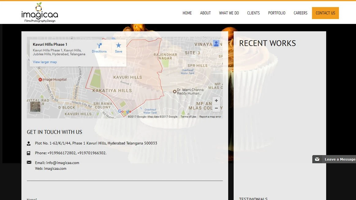 slide1 - inovies web design and development company portfolio