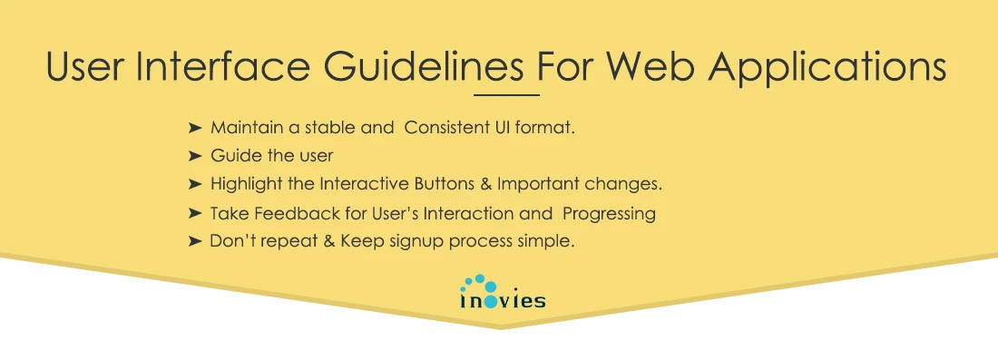 user interface guidelines for web applications
