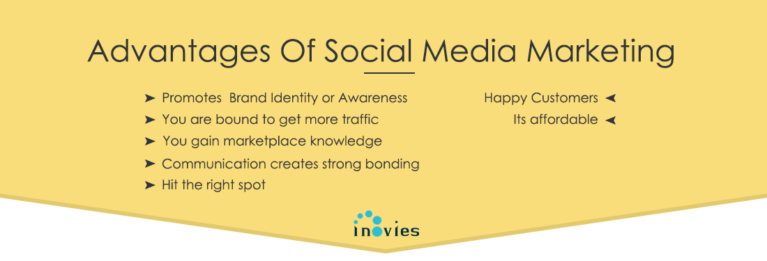 advantages of social media marketing