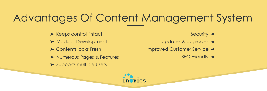  advantages of content management system