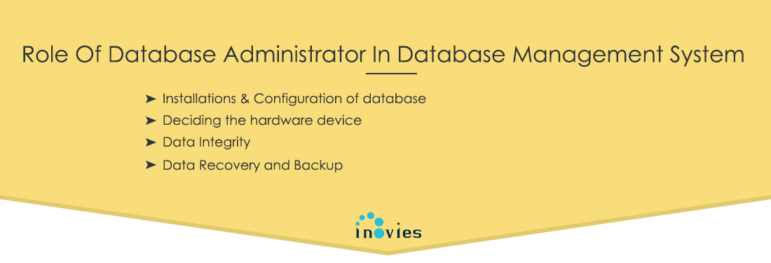 role of database administrator in database management system