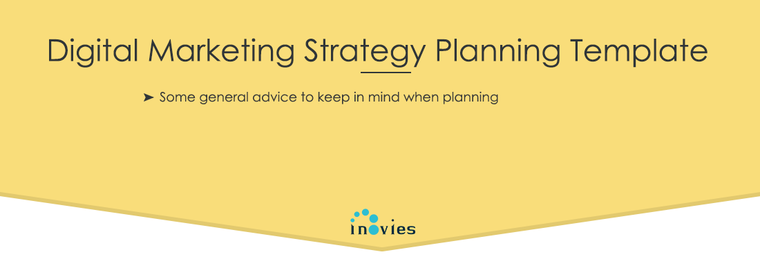  digital marketing strategy planning template