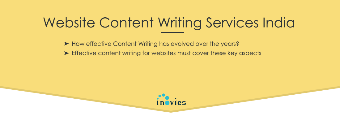website content writing services india